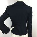 Guess by Marciano  Asymmetrical Jacket Navy Size 6 Photo 1