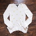 BCBGMAXAZRIA  • Loretta beaded pullover sweater embellished jewel cream ecru Photo 0