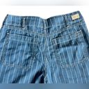 Seven7 Seven Striped Wide Leg Denim Jeans, Size 8 Photo 4