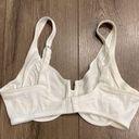 Oscar de la Renta NWOT  Vintage White Unlined Underwire Bra Size 36D Photo 3