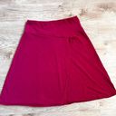 Patagonia  Vitaliti Faux Wrap Maroon Skirt Size Small Photo 1