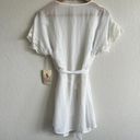 In Bloom NWT  By Jonquil White Lace Chiffon Robe Womens Small Photo 17