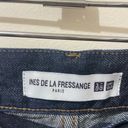 Uniqlo Ines De La Fressange x  Wide Leg Jeans Dark Wash Size 6 Photo 3