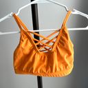 Second Skin Dancewear Orange Sports Bra Photo 0