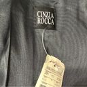 Cinzia Rocca Women’s Size 8 Black Wool Notched Collar Classic Coat Photo 6