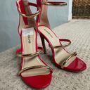 Bebe Red High Heels Photo 0