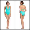 Trina Turk 💕💕 Cabana Plunge One Piece Swimsuit Photo 5