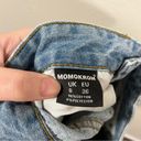 Momokrom  Bleached MultiColor Straight Leg Jeans size 8 Photo 3