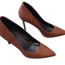 mix no. 6  Women's Brown Pointed-Toe Pumps Sz 10M Photo 2