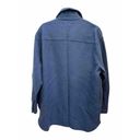 Banana Republic  Blue Oversize Wool Shirt Jacket Shacket Size Small Women’s Photo 1