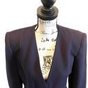 Oleg Cassini  Wool Suit Blazer Jacket Purple Size 10 Vintage Rare Workwear NWT Photo 1