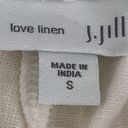 J.Jill  Love Linen White Pants | S Photo 6