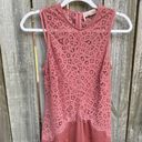 Keepsake  the Label Lace Midi Dress in Pink Blush Sleeveless Size Small Sz S Photo 2