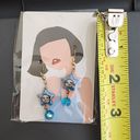 Vintage Beaded Star With Face Earrings Photo 4