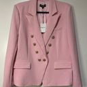 Generation Love  Delilah Crepe Pastel Pink Blazer Sz XL NWT Luxury Crepe Fabric Photo 1