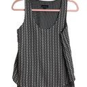 Cynthia Rowley Chevron Print Scoop Neck Tank Photo 0