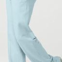 Alo Yoga Alo High-Waist Free Time Offline Straight Leg Sweatpants Chalk Blue Wide Leg S Photo 4