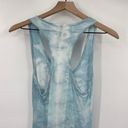 Young Fabulous and Broke  Maxi Dress Tie Dye Ombre Racerback Scoop Neck Blue Gray S Photo 3