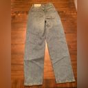 BDG  High Rise Baggy Jeans 25 Urban Outfitters Straight Blue New NWT Photo 2