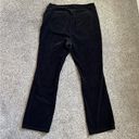 Woman Within 🦋  Black Corduroy Pants 16W Tall Casual Winter Soft Comfy Photo 3