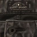 Lucky Brand  Lolita Cropped Capri Faded Black Skinny Denim Faded 28 Waist Size 6 Photo 3