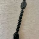 Onyx Long black  necklace Photo 3