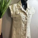 Jessica Simpson #308  cream, denim dress Size XS Photo 5