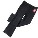 Spanx NWT  20386Q The Perfect Kick Flare in Black Knit Ponte Crop Pants XS Petite Photo 0