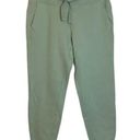 Calvin Klein  Women's Sage Green Fleece Sweatpants Joggers Large NWT Photo 0