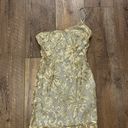 Lucy in the Sky Gold Mini Dress Photo 0