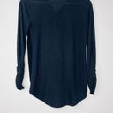 Nordstrom Splendid Black Long Sleeve Button Up Shirt Photo 5