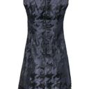 Anna Sui for Target Navy Blue Black Eyelet Sleeveless Cocktail Dress Size 11 Photo 3