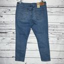 Levi's Levi’s NWT Size 32/14 Blue Denim Distressed Cool 311 Shaping Skinny Ankle Jeans Photo 1