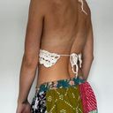 Handmade Bohemian Festival Crochet Bikini Crop Top Cream Photo 2