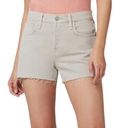 Hudson Jeans HUDSON Jean Shorts Lori High Rise Short In Distressed Peyote Beige Size 32 NWT Photo 0