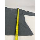 L.L.Bean  1X-Plus Women's 100%‎ Supima Cotton 500799 Gray Half Sleeve V Neck READ Photo 7