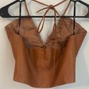 Forever 21 Faux Leather Top Photo 1