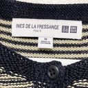 Uniqlo Ines De La Fressangel for  Blue Cream Cardigan Photo 5