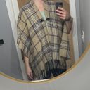 Target Plaid Poncho Photo 0