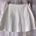 BCBGeneration NWT BCBG White Faux Leather Skirt Photo 0