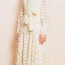 Alexis  Juliska Sheer-Paneled Maxi Blazer Dress/Gown NWT White/Ivory Size Small Photo 0