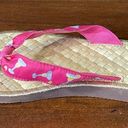 J.Crew  Women’s Margarita pink flip flops size 7 Photo 4