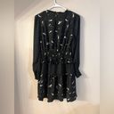 Popsugar  collection Mixed-Print Mini Dress Size Small Black shooting stars Photo 2