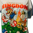 Nintendo MARIO BROS Unisex Blue Mushroom Kingdom Tee Medium Photo 1