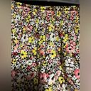 No Bo  Yellow Floral Ruffle Smocked Mini Skirt Photo 3