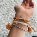 American Eagle Mustard Bracelet Set Photo 1