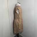 Pilcro  from Anthropologie leopard prints, sleeveless, V-neck mini dress. M Photo 6