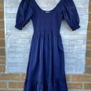 Hill House NWT  Home Navy Nesli Nap Dress medium Photo 0