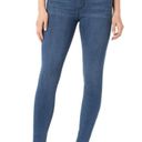 Liverpool  Sienna High Rise Pull On Skinny Jeans Harlow Blue Size 2 26 Stretch Photo 2