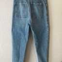 A.L.C. Luke High Waisted Paper Bag Denim Pants in Light Indigo Photo 6